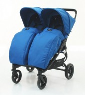 Kāju pārsegs dvīņu ratiem krāsa Ocean Blue. gab. 25.00 €